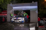 Rallye Český Krumlov: Oslava vítězství